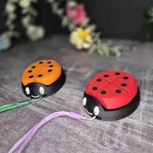 Fidget Clicker Ladybug – Stress Relief & Focus Toy