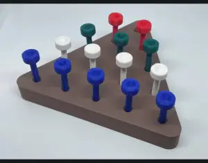 Triangle Peg Game