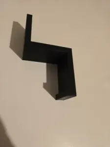 Simple Under-Desk Headphone Hanger