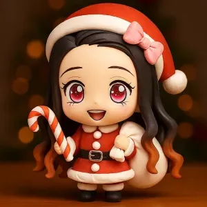 Christmas Chibi Nezuko Kamado