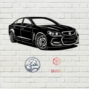HOLDEN VF SSV COMMODORE - 2D WALL ART