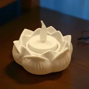 Lotos LED Tealight Holder