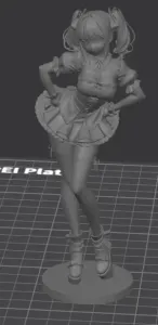 Anime Maid Girl Desk Decor Figurine