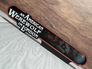 An American Werewolf in London movie logo sign