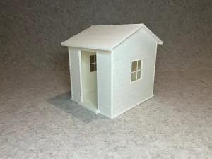 Dollhouse garden shed miniature house
