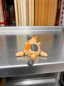 Print your flexi buddy - Sleepy Cat + keychain