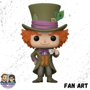 Funko Pop The Mad Hatter alice in wonderland