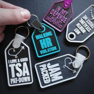 Quirky Luggage Tags Collection - Travel Essentials 🏷️
