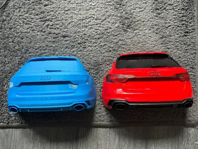 Audi RS4 Wall Art 3D Car Picture Decor — Image 4 of 5