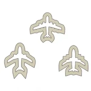 Plane Cookie Cutters Set Of 3