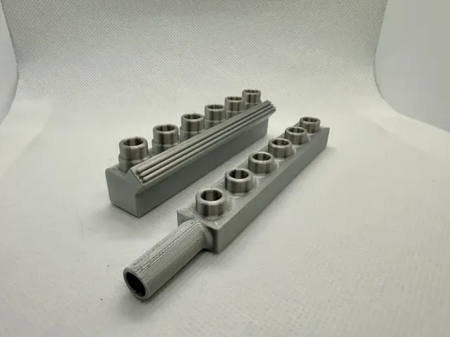 V4 V6 R6 V8 engines Lego Duplo-compatible (with exhausts!) — Фото 8 из 9