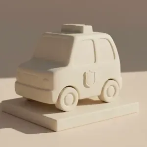 Police car decoration for childrens room