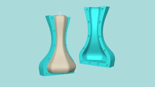 Candle Mold A19 - Molding Maker Wick Template — Фото 4 из 9
