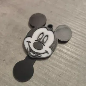 jeton caddie porte-clé mickey