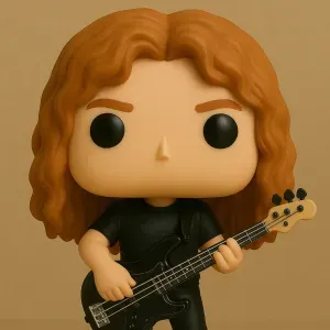 Dave Mustaine Funko Pop