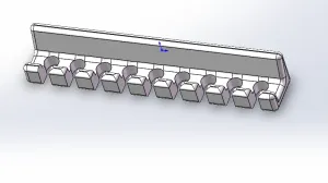 Data cable routing slot Fixing slot for charging数据线理线槽充电线固定槽