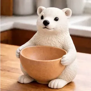 Polar Bear Bowel AI generated