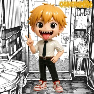chainsawman Denji chibi
