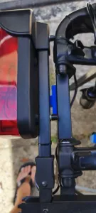 Fahrradträger Crow Halter für Licht Eufab