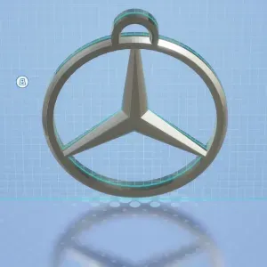 Mercedes Keychain