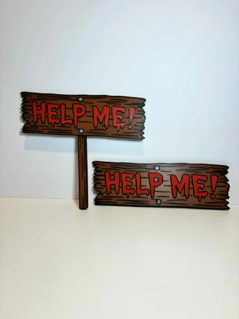 Help Me! Halloween sign (2 versions) — Фото 2 из 6