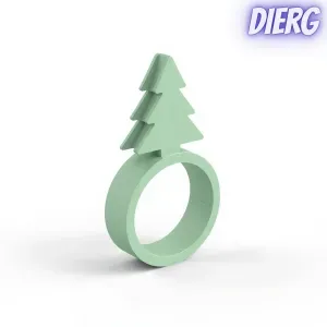 Christmas Tree Napkin Ring Holiday Table Decor