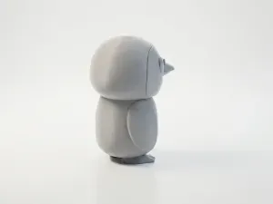 Chibi Penguin Figurine Cute Animal 3D Printable