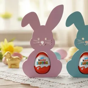 Easter Bunny on Kinder Egg - MOKA Design