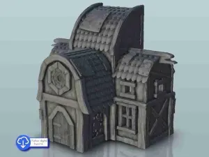 Medieval alchimist laboratory - miniatures warhammer terrain