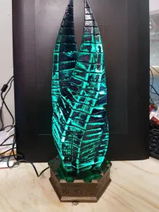 dead space marker lamp base