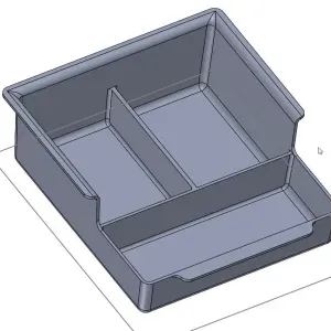 BYD Auto3 center tray