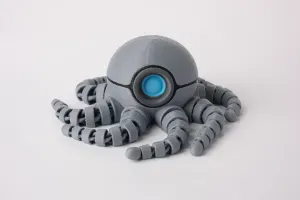 Flexi UFO Probe Figurine - Articulated Sci-Fi Collectible