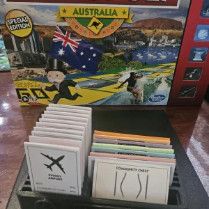 Players Monopoly Money & Deed Holder