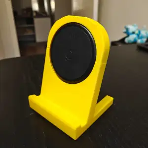 Wireless charging phone stand