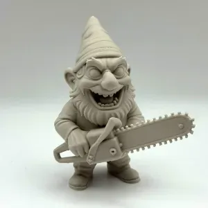 Crazy Chainsaw Gnome