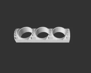 BMW E30 3-Dial Central Ventilation Panel