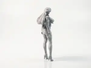 Professional Woman Figurine Office Decor 3D Printable