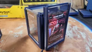 Cyberpunk TCG Deck Box and Accessories