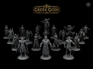 Miniarures - Greek Gods