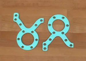 Zodiac Taurus Keychain - 2