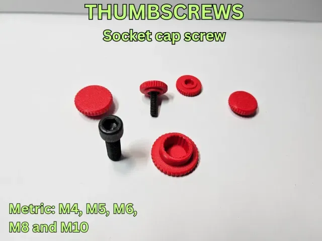 Thumb screws for socket cap screws - Metric — Фото 4 из 9