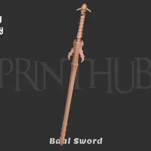 Modeus Sword from devil may cry anime 2007 for cosplay stl