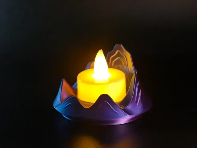 Mountain Peak Candle Holder