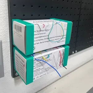 Pegboard WireBox Holder