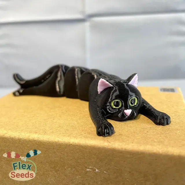 Flexi Holding Cat (Print-in-place) — Фото 2 из 9