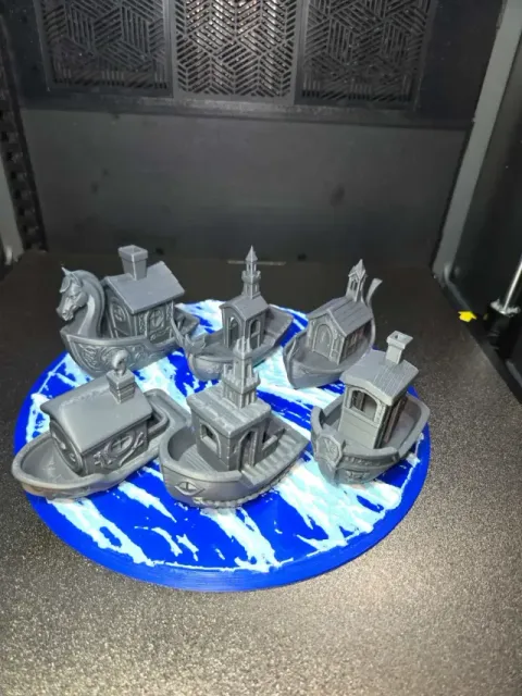LOTR Lord of the Rings Benchy Boats COLLECTION