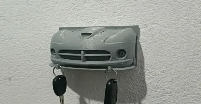 NFS Viper SRT-10 Key Holder - Wall Mounted Muscle Car Decor