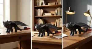 Dynamic Toothless Night Fury Statue - How to Train Your Dragon