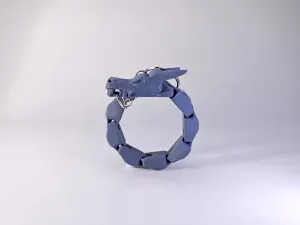 PERSONALIZED DRAGON-SHAPED KEYCHAINS OR AMULET