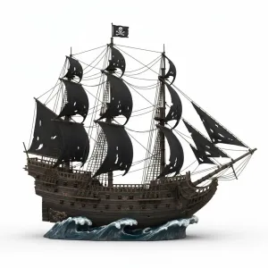 Black Pearl High Quality Ship